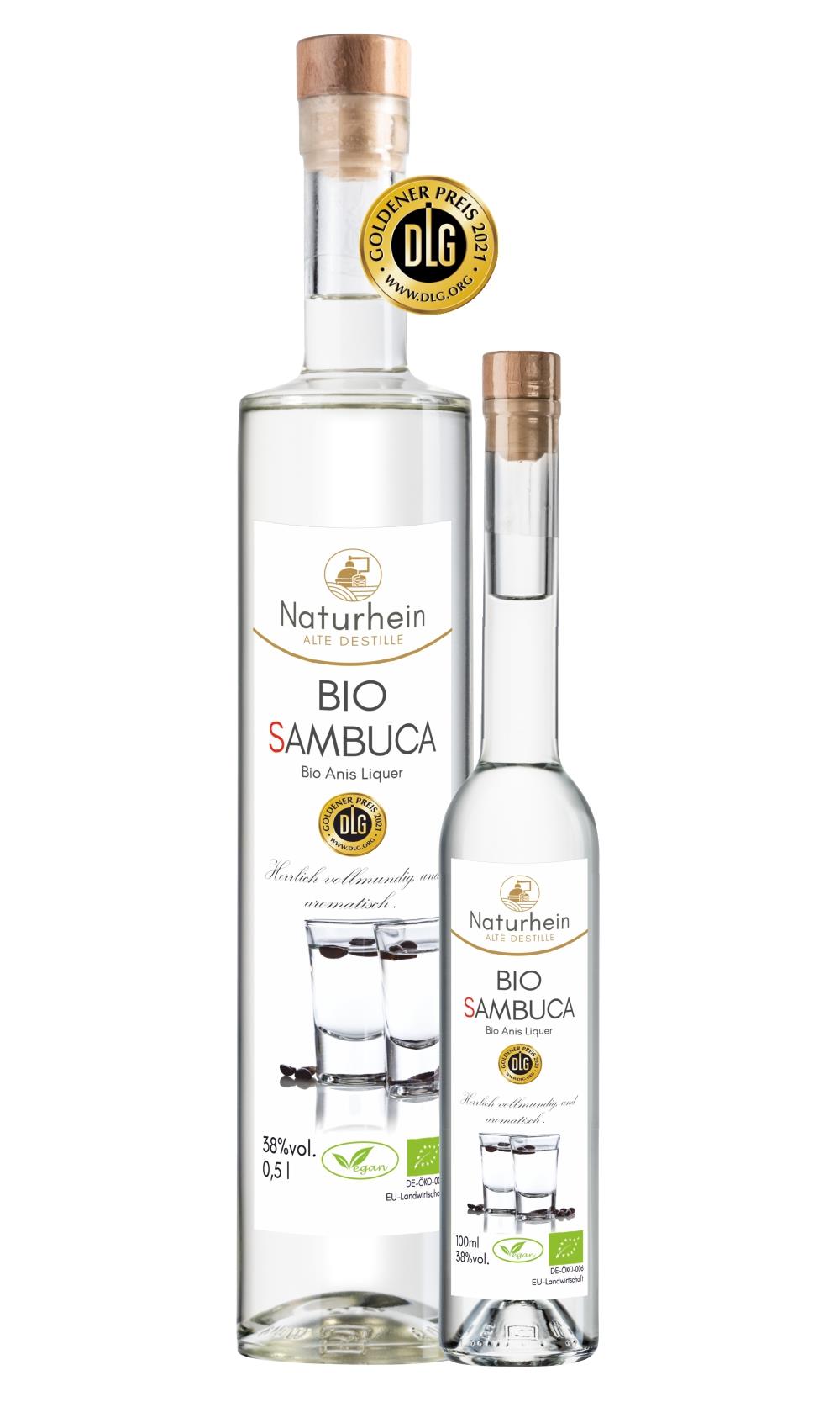 Bio Sambuca Anis Likör fein aromatisch italienischer Stil