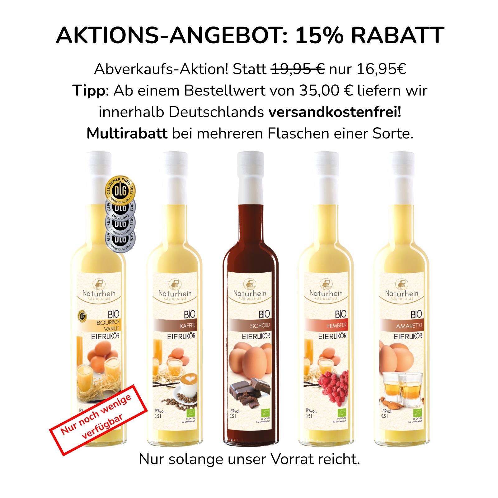 Bio Eierlikör mit aromatischem Kakao – samtiger Schoko-Likör
